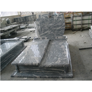 China Juparana Granite Gravestones
