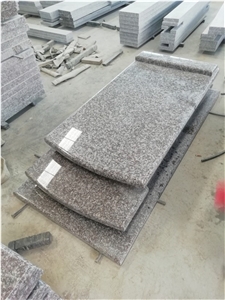 China Loyuan Red Granite Gravestones