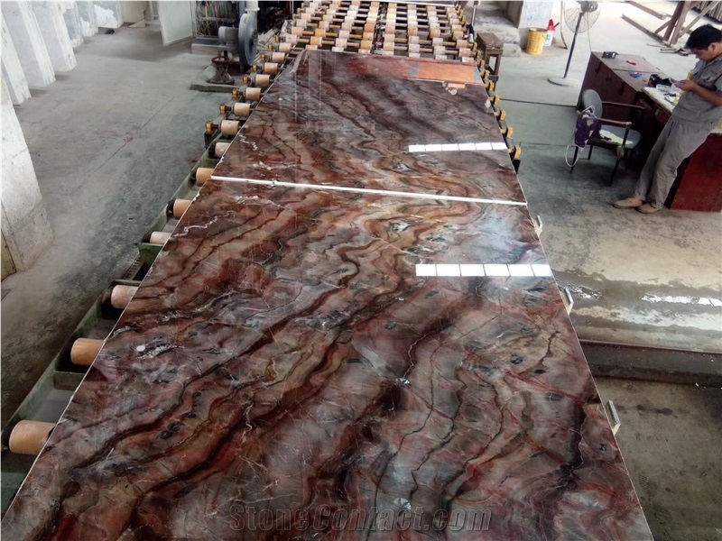 China Red Marble,Guinness Red Marble Slabs&Tiles