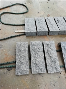 Granite Mushroomed Split Face Stone for Wall