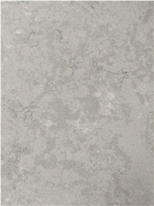 Grey Color Quartz Stone Slabs 6002