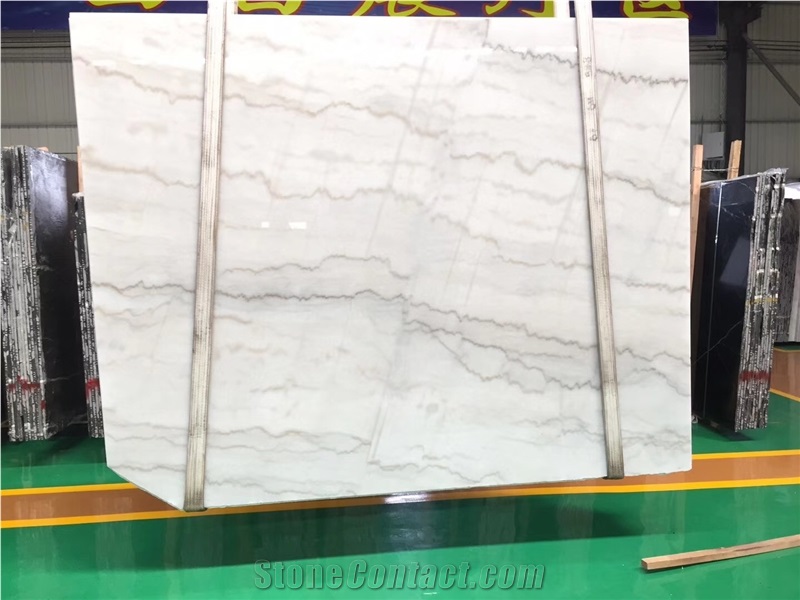 Guangxi White Marble with Black Veins