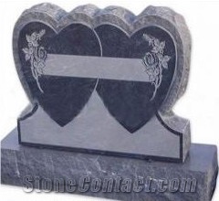 Heart Shape Western Style Tombstones/Monument