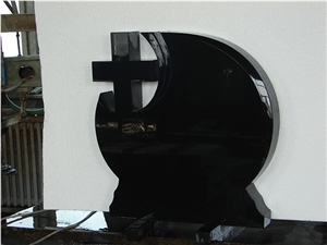 Hengshan Black Granite Cross Monuments
