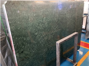 India Green Marble Wall Slabs Floor Tiles