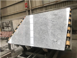 Italy Silver Grey Calacatta Gray Marble Slabs Tile