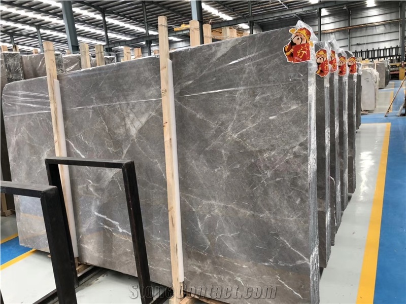 Kobe Gray,New Maya Grey Marble Slabs for Flooring