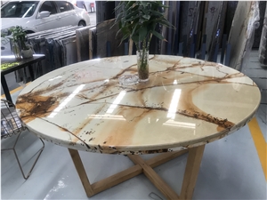 Luxury Roma Impression Quartzite Table Tops