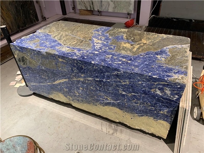 Luxury Stone Of Bolivian Blue for Decoration
