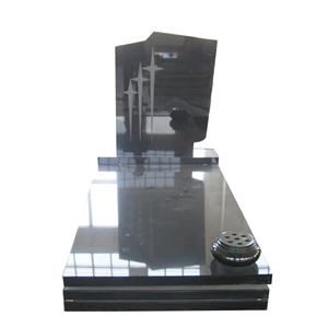 Manufactory Black Granite Tombstones