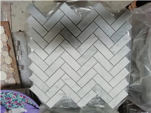 Marble Mosaic Tiles Chevron Misaic Tiles