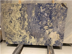 Natural Stone Of Bolivian Blue Granite Slabs