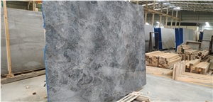 New Polished Star Grey Marble Universe Grey Slabs