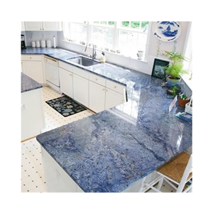 Polished Angra Azul Granite for Countertops