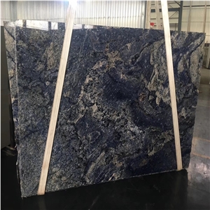 Polished Angra Blue Granite Slabs