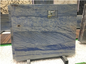 Polished Azul De Macaubas Quartzite for Wall