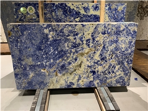 Polished Bolivian Blue Slabs for Wall