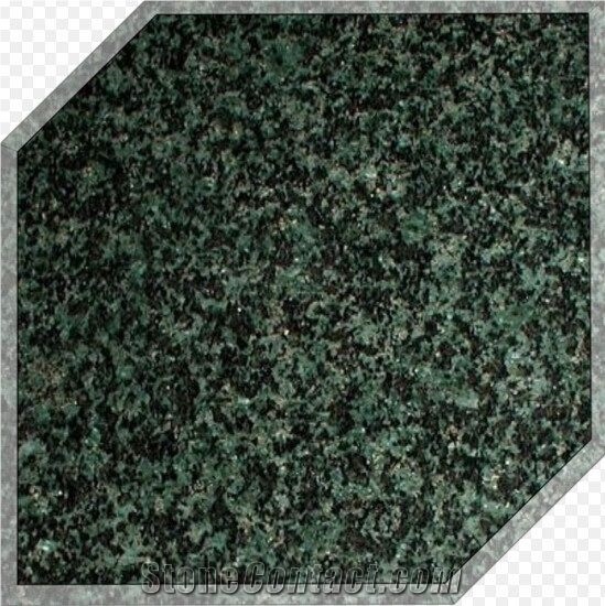 Polished Forest Green Granite Headstones