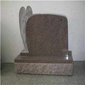 Polished Red Granite for Rectangle Headstones