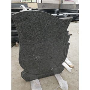 Samistone Polished Granite Tombstone