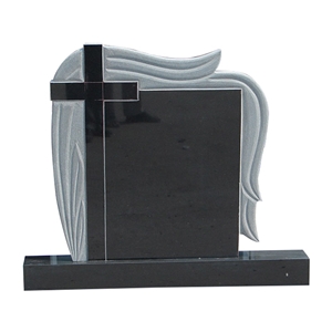 Shanxi Hei Granite with Cross Monuments