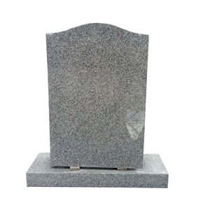 Single Upright Grave Headstones with Bases