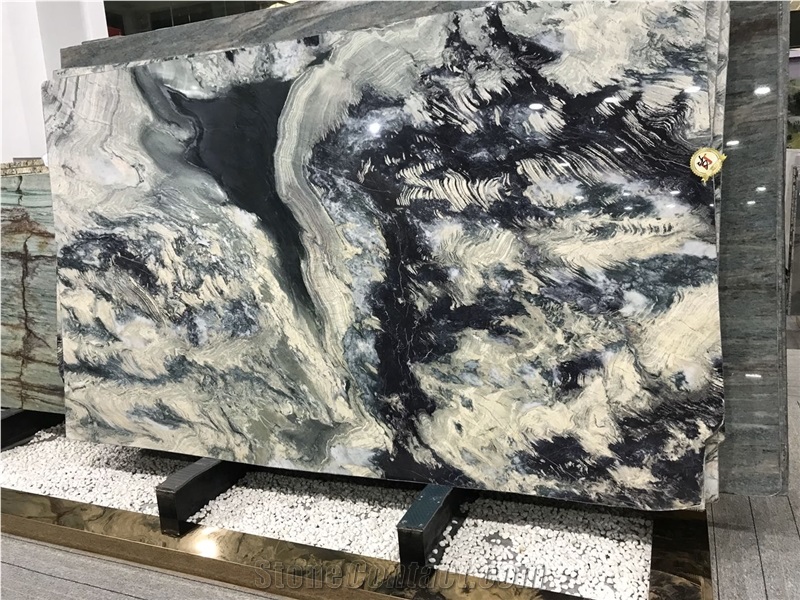 Top Quality Green Luxury Royal Orchid Stone Slab