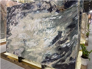 Top Quality Green Luxury Royal Orchid Stone Slab