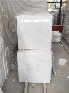 Topstar Polished Chinese Eastern White Marble Tile