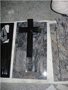 Water Resistance Cemetery Granite Cross Headstone