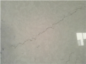 Water Resistant White Quartz Stones Ms6201