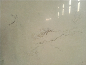 Water Resistant White Quartz Stones Ms6201