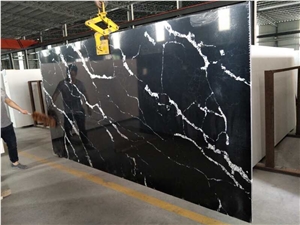 White and Black Root Artificial Stone Ms6222