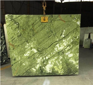 China Dandong Green Verde Ming Marble Slabs