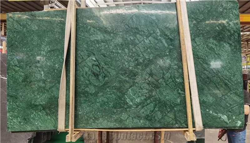 Dark India Green Verde Guatemala Marble Slabs