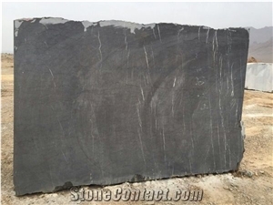 Grey Pietra Marble Block Iran, Gfrey Marble Rough Blocks