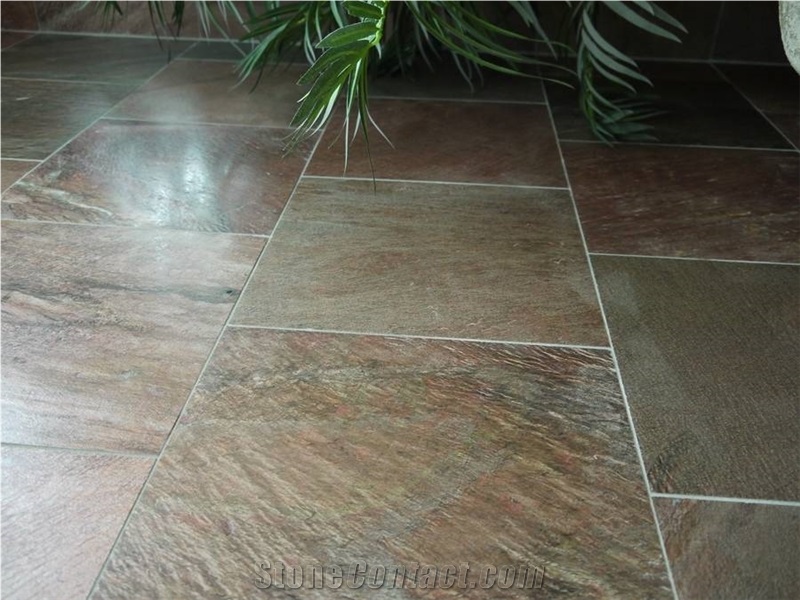 Best Quality Polished Copper Slate Tiles