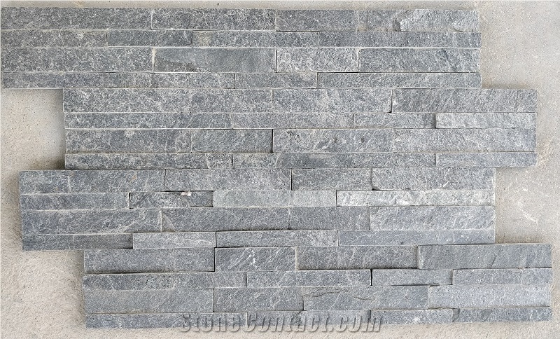 Silver Grey Quartzite Ledge Stone Panels