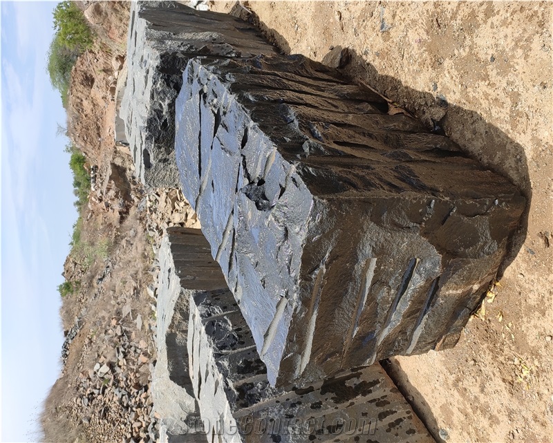 Indian Black Granite Blocks &Slabs