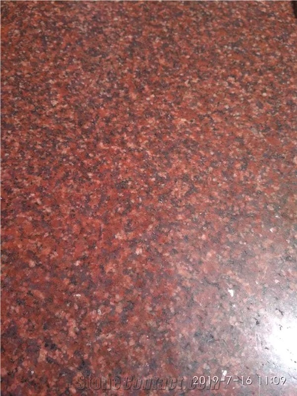Indian Red Granite Blocks & Slabs