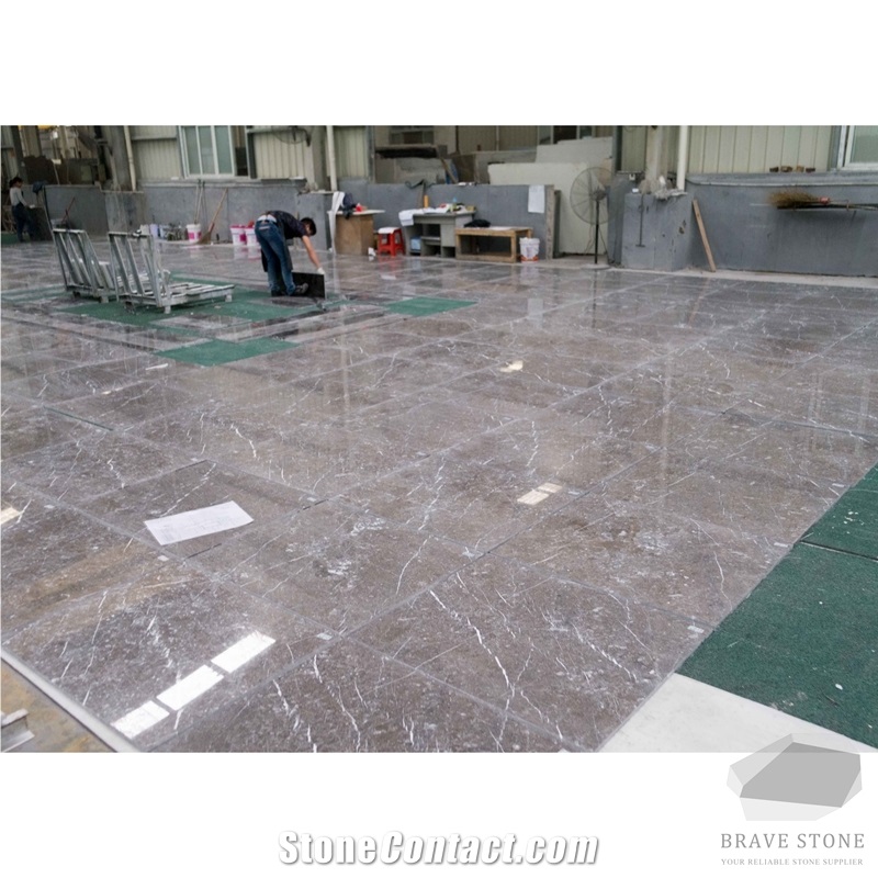 Cyprus Grey Marble Tiles and Slabs