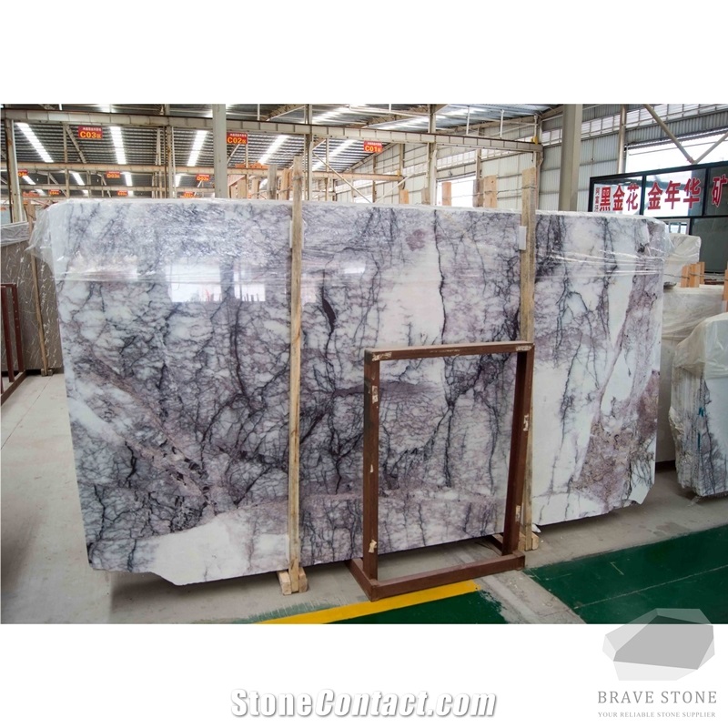 Incense Plum Marble Tiles and Slabs