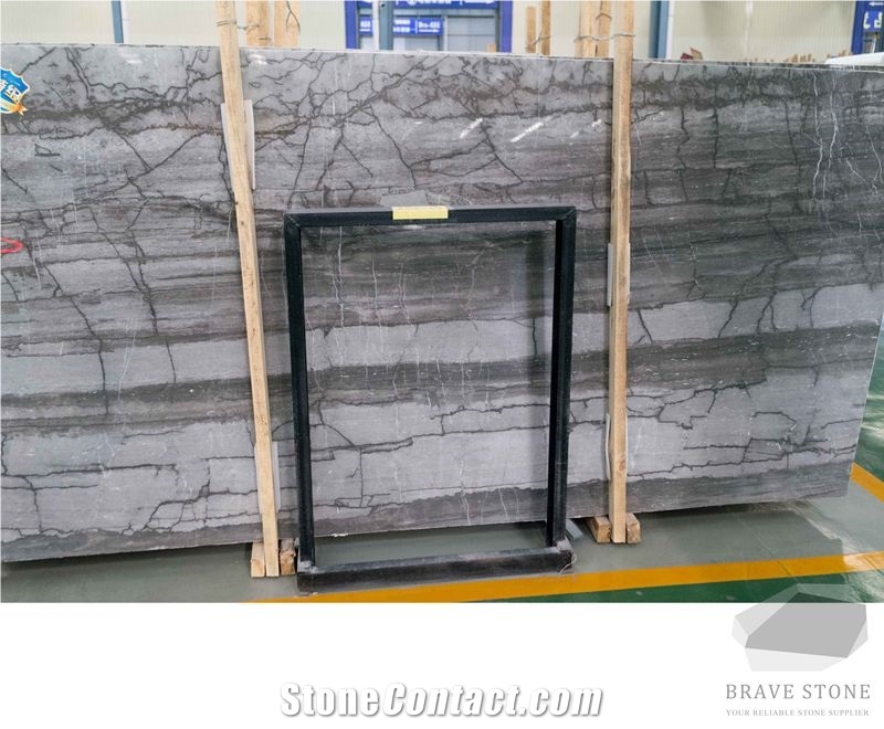 Seattle Grey Marble Tiles and Slabs