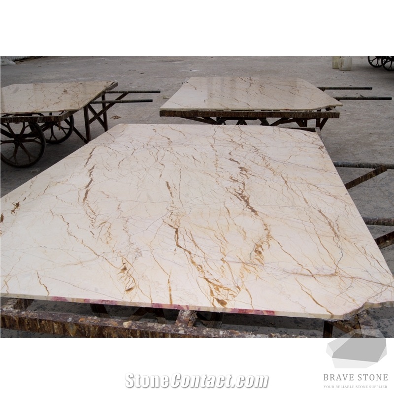Sofita Gold Marble Slabs and Tiles