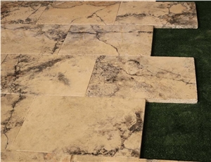 Tumbled Travertine Pattern