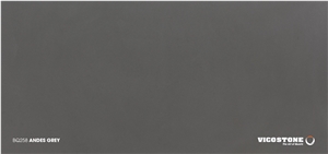 Andes Grey Quartz Countertop Vicostone Bq258