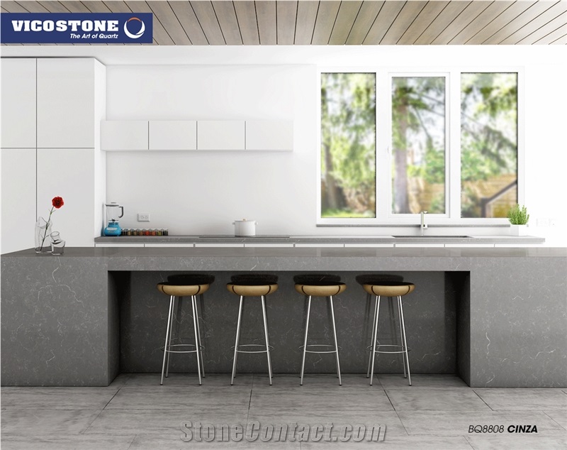 Quartz Based Engineered Kitchen Worktops Vicostone