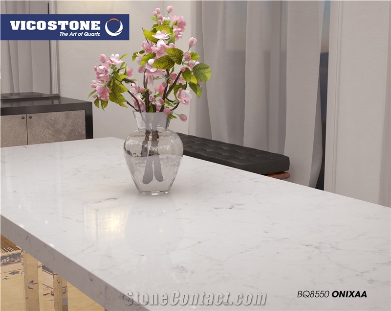 Quartz Kitchen Countertop Vicostone Bq8550 Onixaa