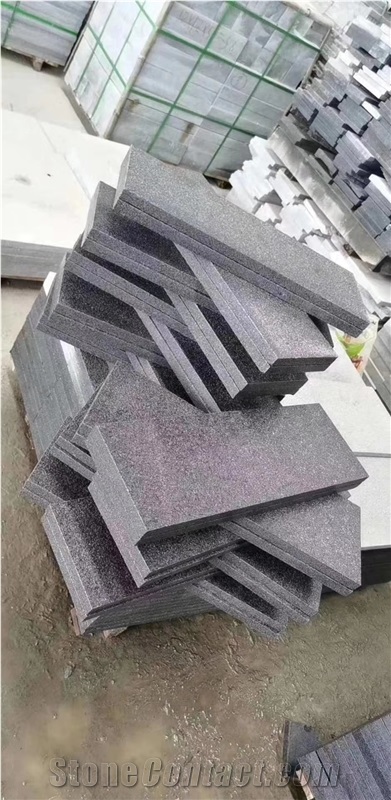 Dark Grey Granite Pool Tiles