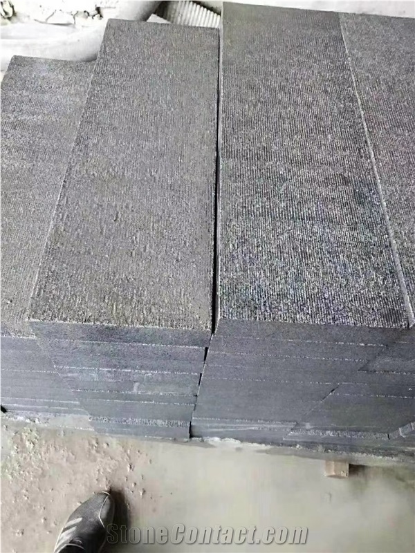 Dark Grey Granite Pool Tiles